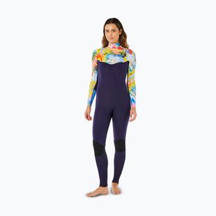 Дамски неопренов костюм за плуване Rip Curl Dawn Patrol Pro 3/2 mm Chest Zip multicolor