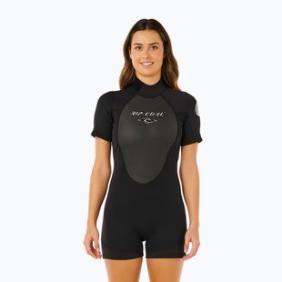 Дамски неопренов костюм за плуване Rip Curl Omega 2/2 mm Back Zip Springsuit black