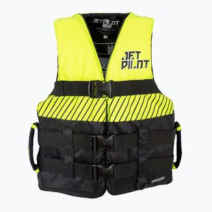 Мъжка найлонова жилетка Jetpilot Helium F/E черна/жълта