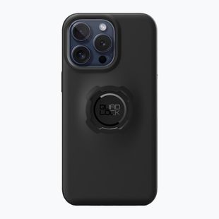 Quad Lock Оригинален калъф за телефон iPhone 15 Pro Max черен