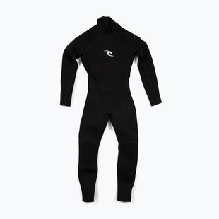 Детски неопренов костюм за плуване Rip Curl Grom Freelite 3/2mm Flat Steamer black