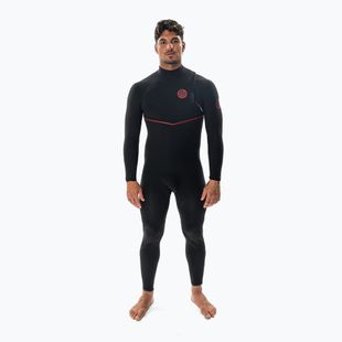 Мъжки неопренов костюм за плуване Rip Curl Flashbomb Fusion 5/3 mm Zip Free black