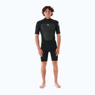 Мъжки неопренов костюм за плуване Rip Curl Omega 2 mm Back Zip Springsuit black