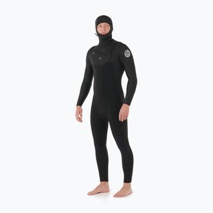 Мъжки неопреннов костюм за плуване Rip Curl Dawn Patrol Cz Hood 5/4 mm black