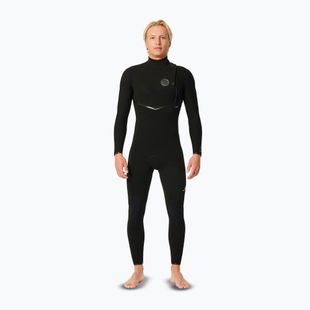 Мъжки неопренов костюм за плуване Rip Curl Dawn Patrol 4/3 mm Chest Zip black