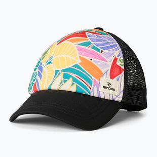 Дамска бейзболна шапка Rip Curl Mixed Yardage Trucker червена