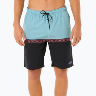 Мъжки къси панталони за плуване Rip Curl Raw Energy Split Volley black