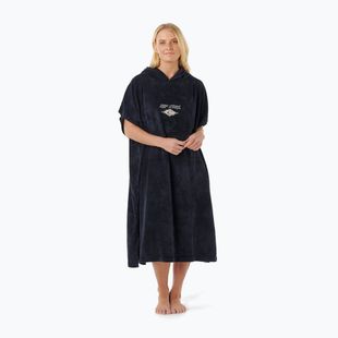 Дамско пончо Rip Curl Classic Surf Hooded black/off white