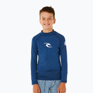 Детска блуза с дълъг ръкав за плуване Rip Curl Waves Upf light navy