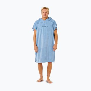 Мъжко пончо Rip Curl Brand Hooded faded denim