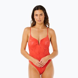Дамски цял бански Rip Curl Oasis V Wire Multi Fit red