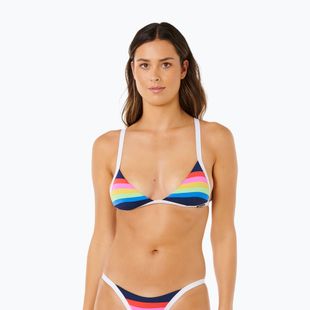 Горнище от бански костюм Rip Curl Surf Stripe Fixed Tri dark navy