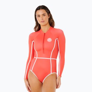 Дамски цял костюм за плуване  Rip Curl Classic Surf Ls Surf Suit red