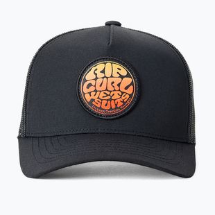 Детска шапка с козирка Rip Curl Wetsuit Icon Trucker washed black