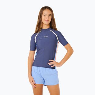 Детска тениска за плуване Rip Curl Surf Revival Rash Vest navy