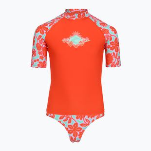 Детски бански костюм от две части Rip Curl Sunshine Squad 3P Set bright red