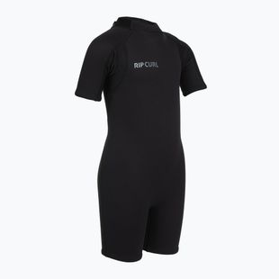 Детски неопренов костюм за плуване Rip Curl Groms Trad 2/2 mm Back Zip Springsuit black