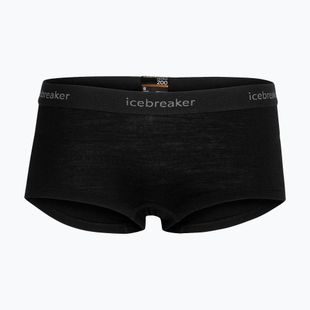 Дамски термобоксерки Icebreaker Merino 200 Oasis Boy Shorts black