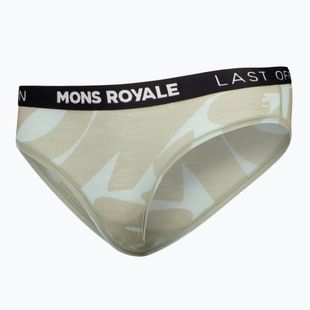 Дамски термоактивни бикини Mons Royale FOLO Brief signal lost glacier