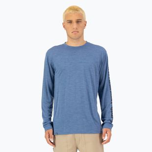 Мъжка термоактивна блуза Mons Royale Zephyr Tencel steel blue
