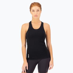 Дамски термоактивен потник Mons Royale Bella Merino Tank черен