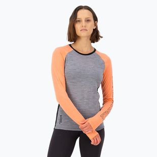 Дамска термоактивна блуза Mons Royale Bella Tech grey heather/punch