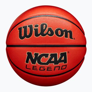 Баскетболна топкa Wilson NCAA Legend orange/black rozmiar 7
