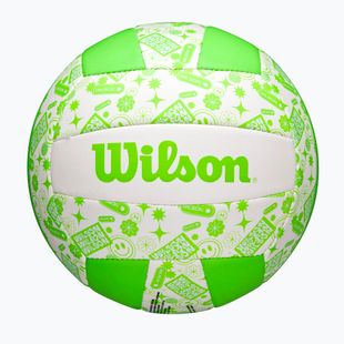 Волейболна топка Wilson Stamp green/white размер 5