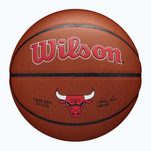 Wilson NBA Team Alliance Chicago Bulls кафяв баскетболен размер 7