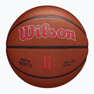 Wilson NBA Team Alliance Houston Rockets кафяв баскетболен размер 7