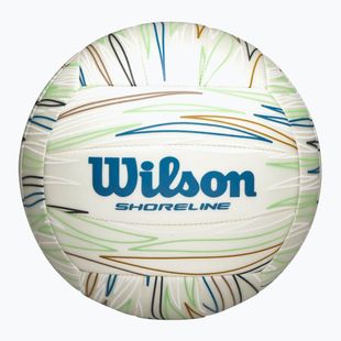 Wilson Shoreline Gen бял/син плажен волейбол размер 5