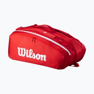 Wilson Super Tour Red 15PK червена тенис чанта
