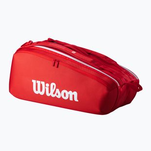 Wilson Super Tour Red 9PK червена тенис чанта