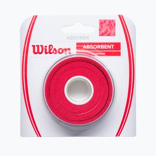 Грип за тенис ракета Wilson Absorbx Overgrip 3 бр. red/white