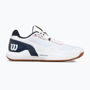Мъжки тенис обувки Wilson Rush Pro 5 Clay white/navy blazer/gum