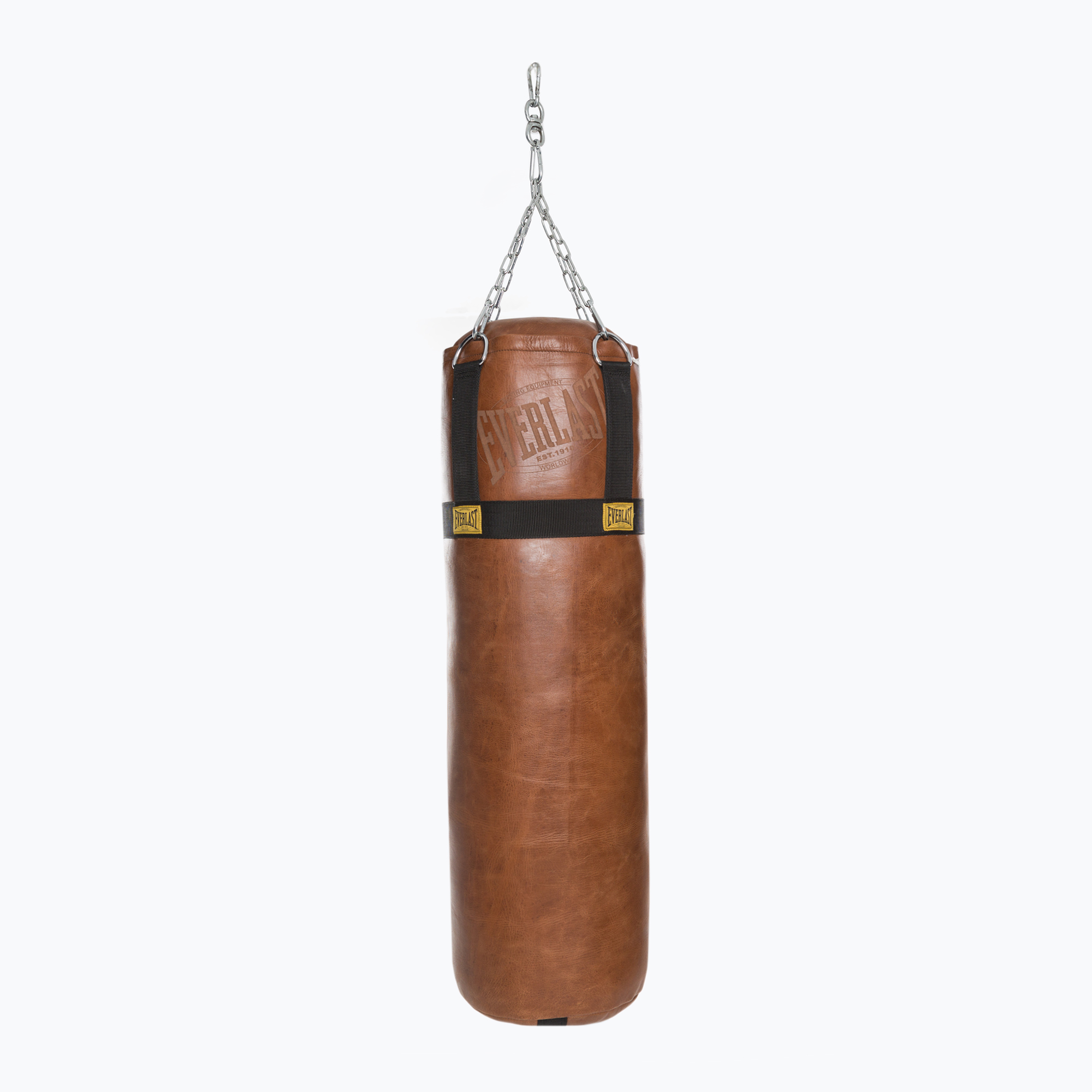 EVERLAST 1910 Pro Boxing Bag Leather Brown EV5780