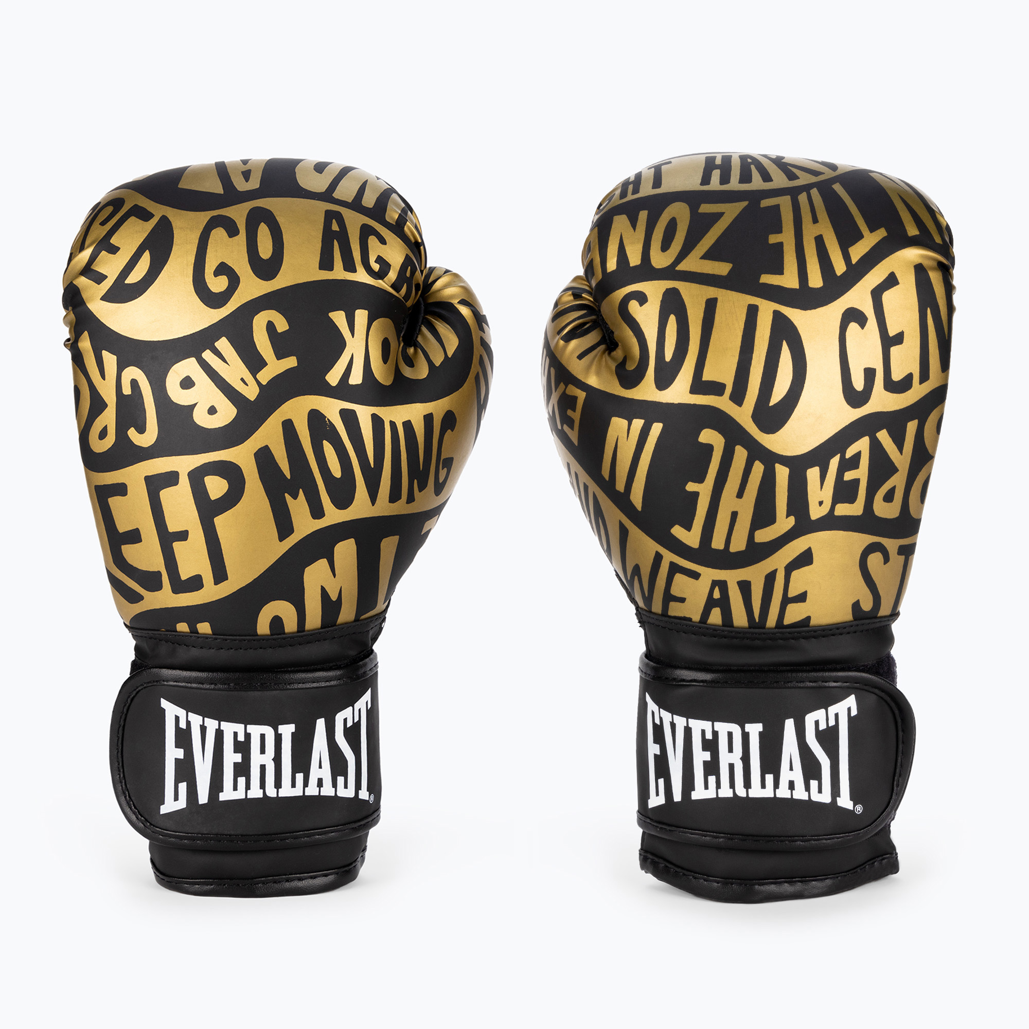 Everlast Spark черни/златни боксови ръкавици EV2150 BLK/GLD