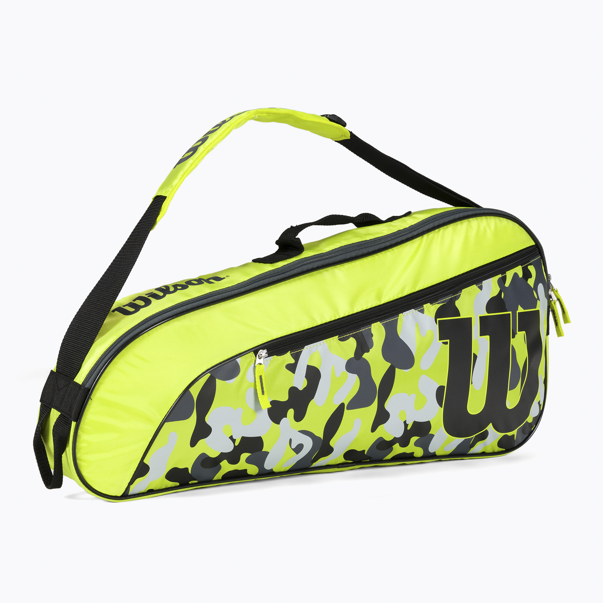 Детска чанта за тенис Wilson Junior Racketbag yellow WR8017802001