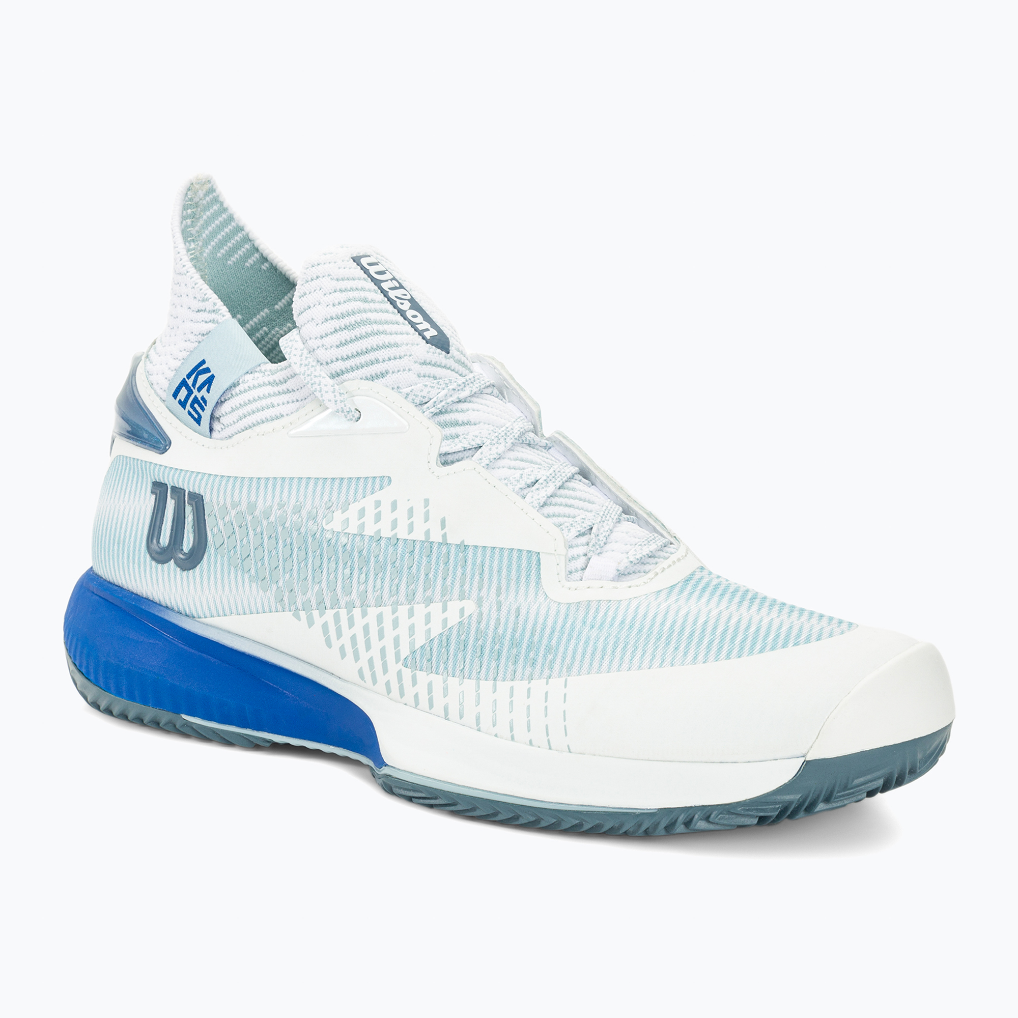 Мъжки обувки за тенис Wilson Kaos Rapide STF Clay white/sterling blue/china blue