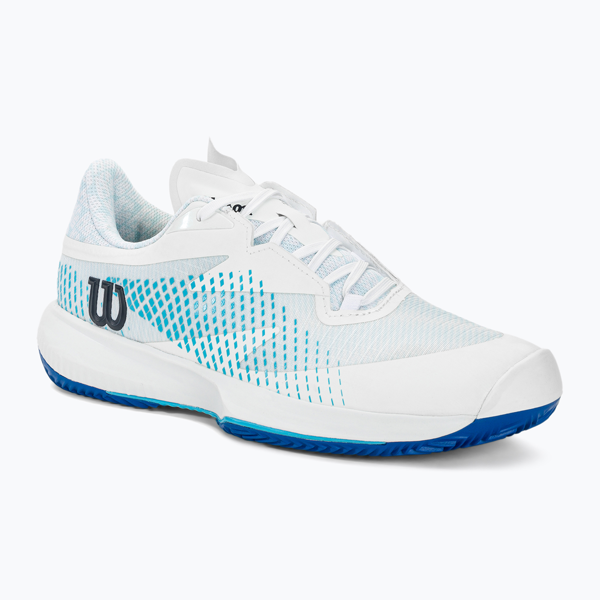 Мъжки обувки за тенис Wilson Kaos Swift 1.5 Clay white/blue atoll/lapis blue