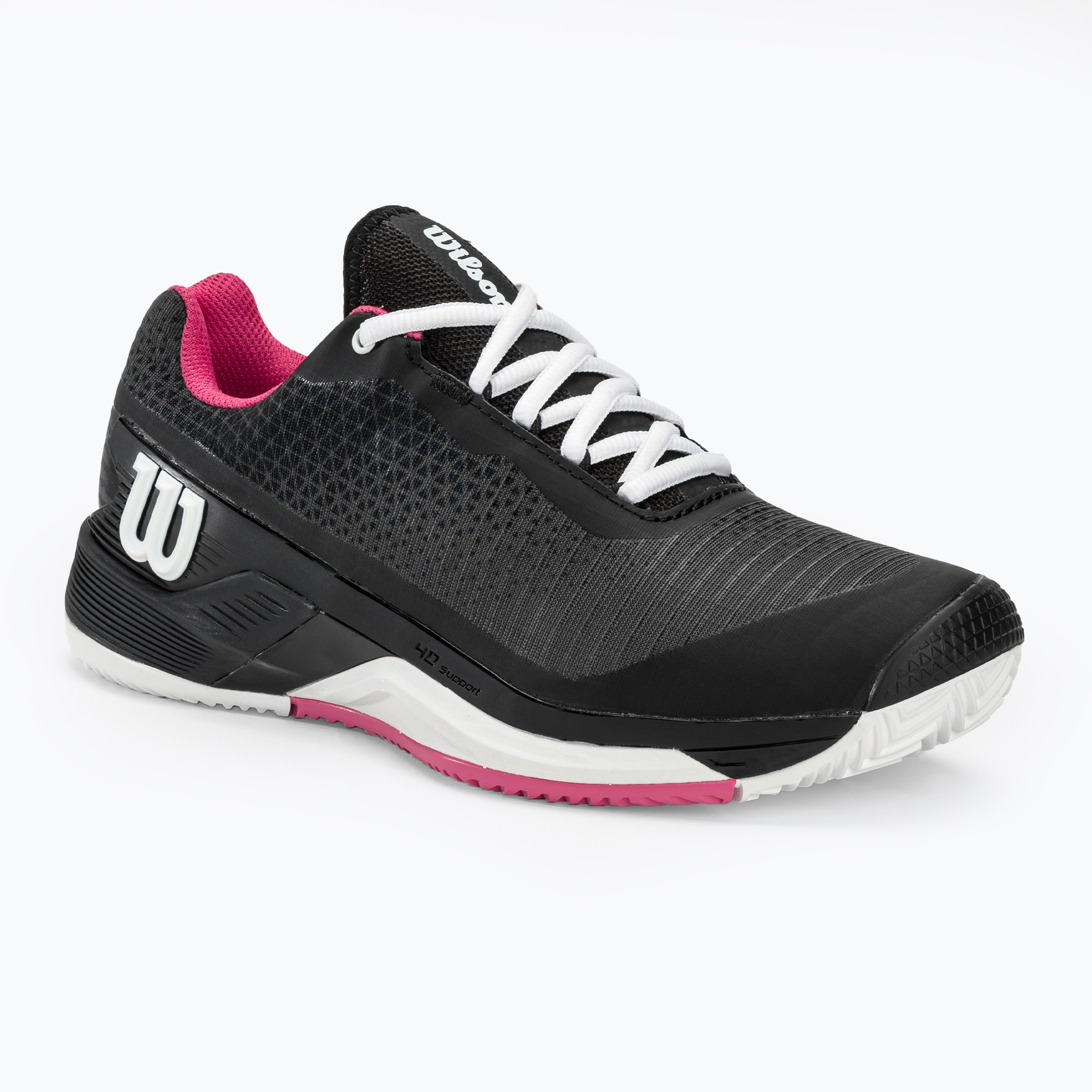 Дамски обувки за тенис Wilson Rush Pro 4.0 Clay black/hot pink/white