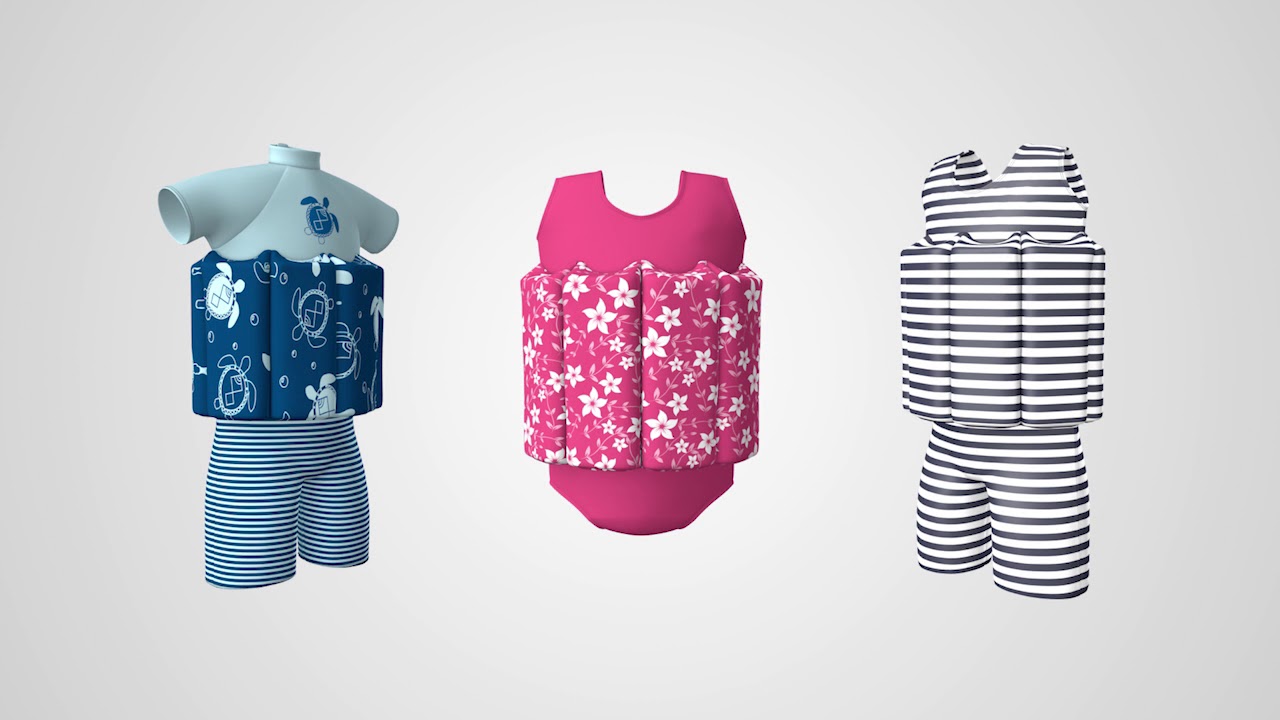 Детски бански костюм Splash About Short John Insects син SJFSZBL1