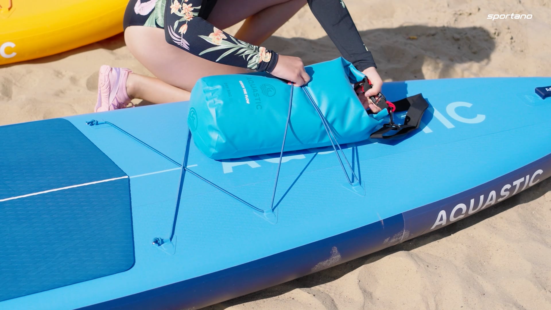 Суха чанта AQUASTIC 8 л синя