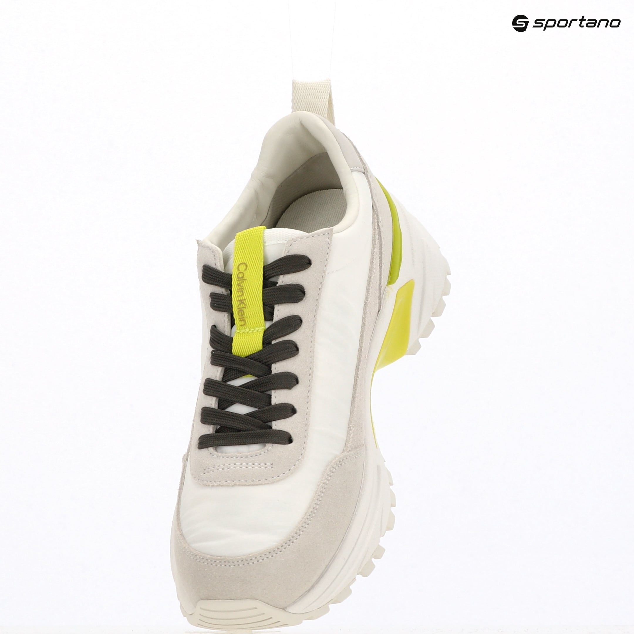 Дамски обувки Calvin Klein YW0YW02075 Hike Runner MG Nylon Mix bright white/primrose/beluga