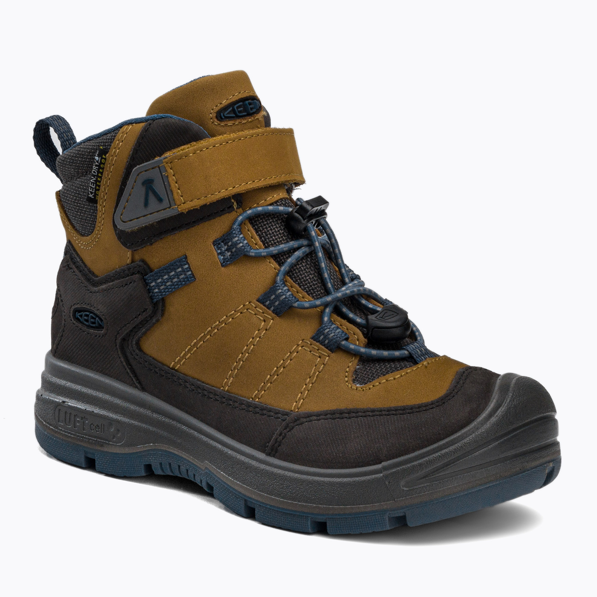 KEEN Redwood Mid junior trekking boots yellow 1023886