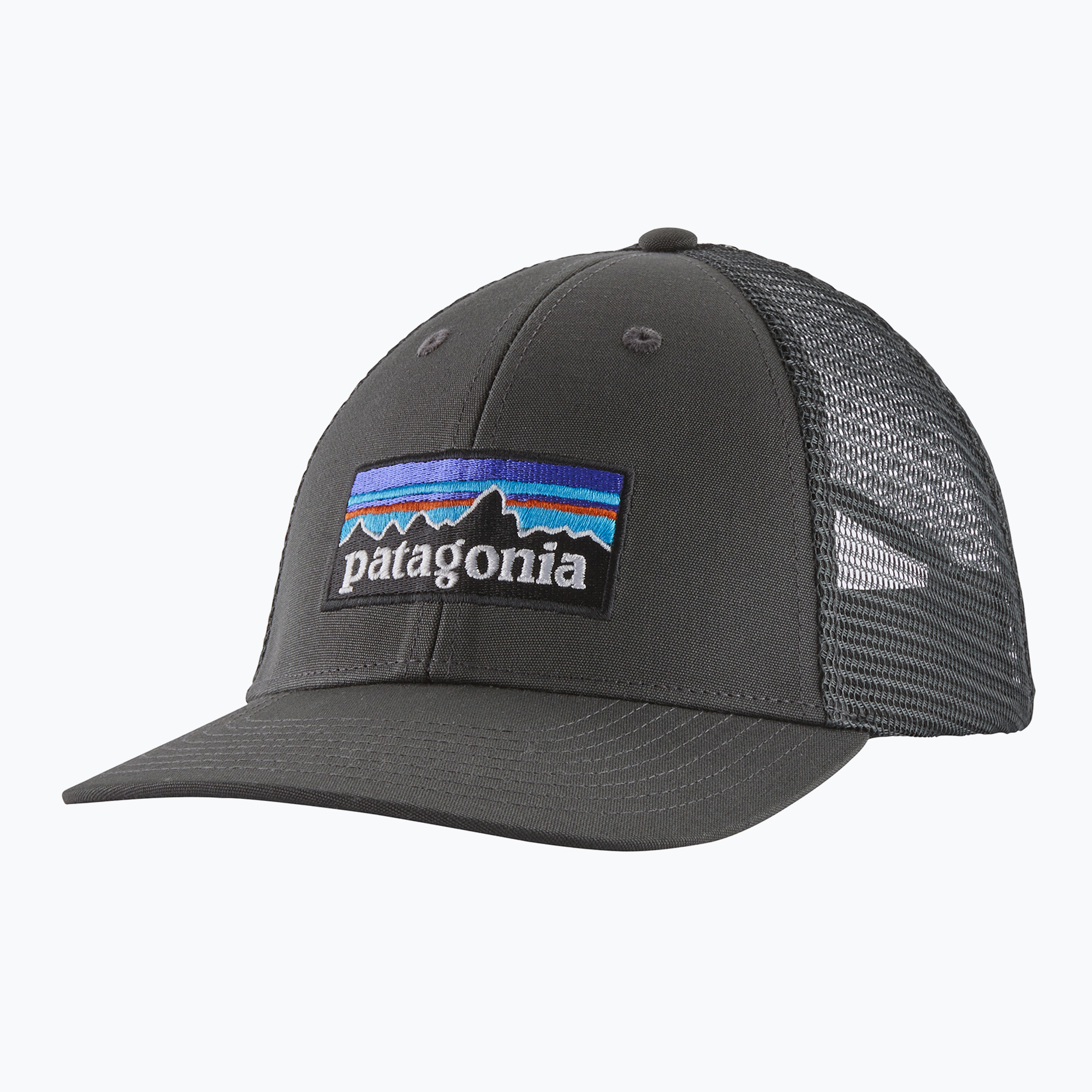 Patagonia P-6 Logo LoPro Trucker бейзболна шапка forge grey