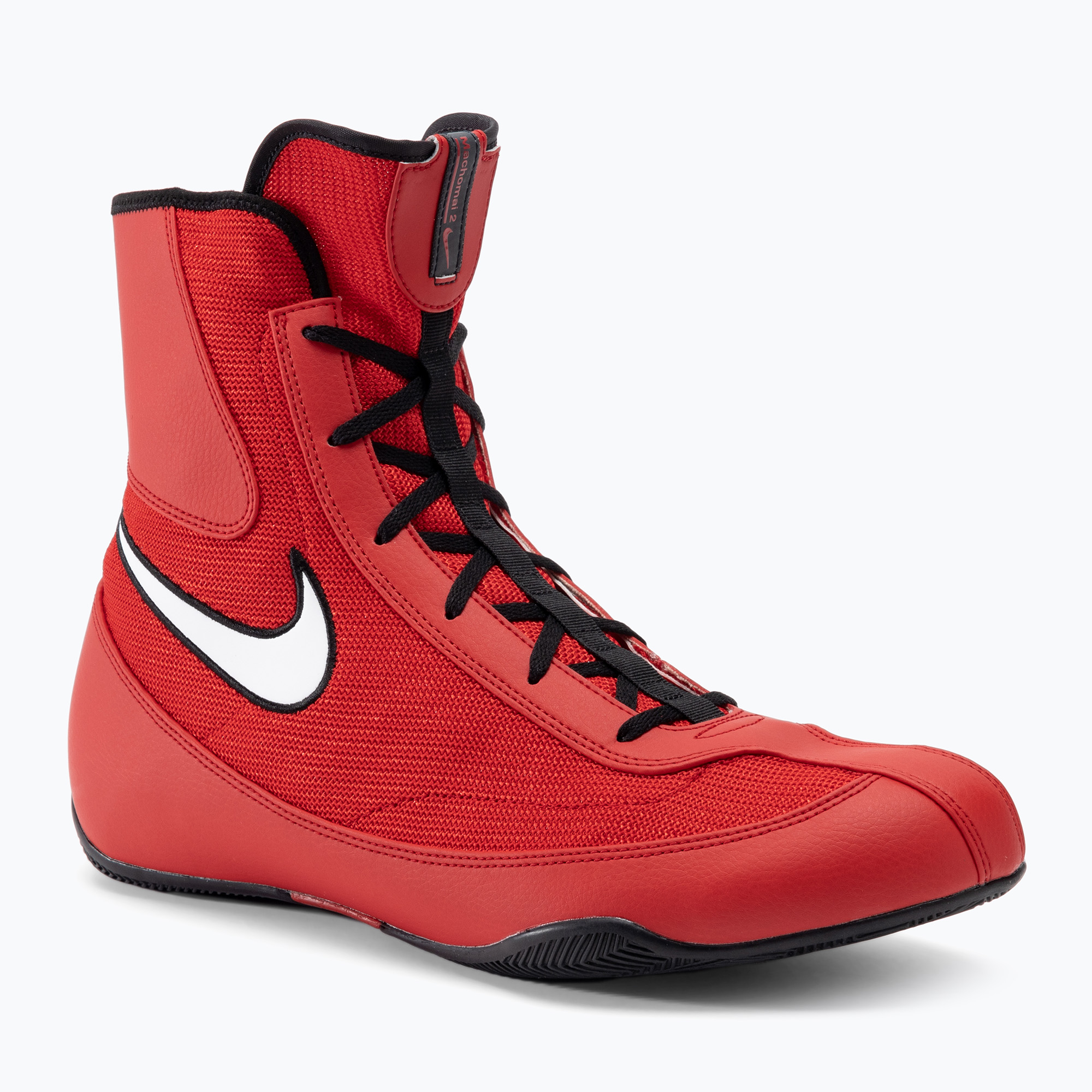 Боксови обувки Nike Machomai 2 университетско червено/бяло/черно