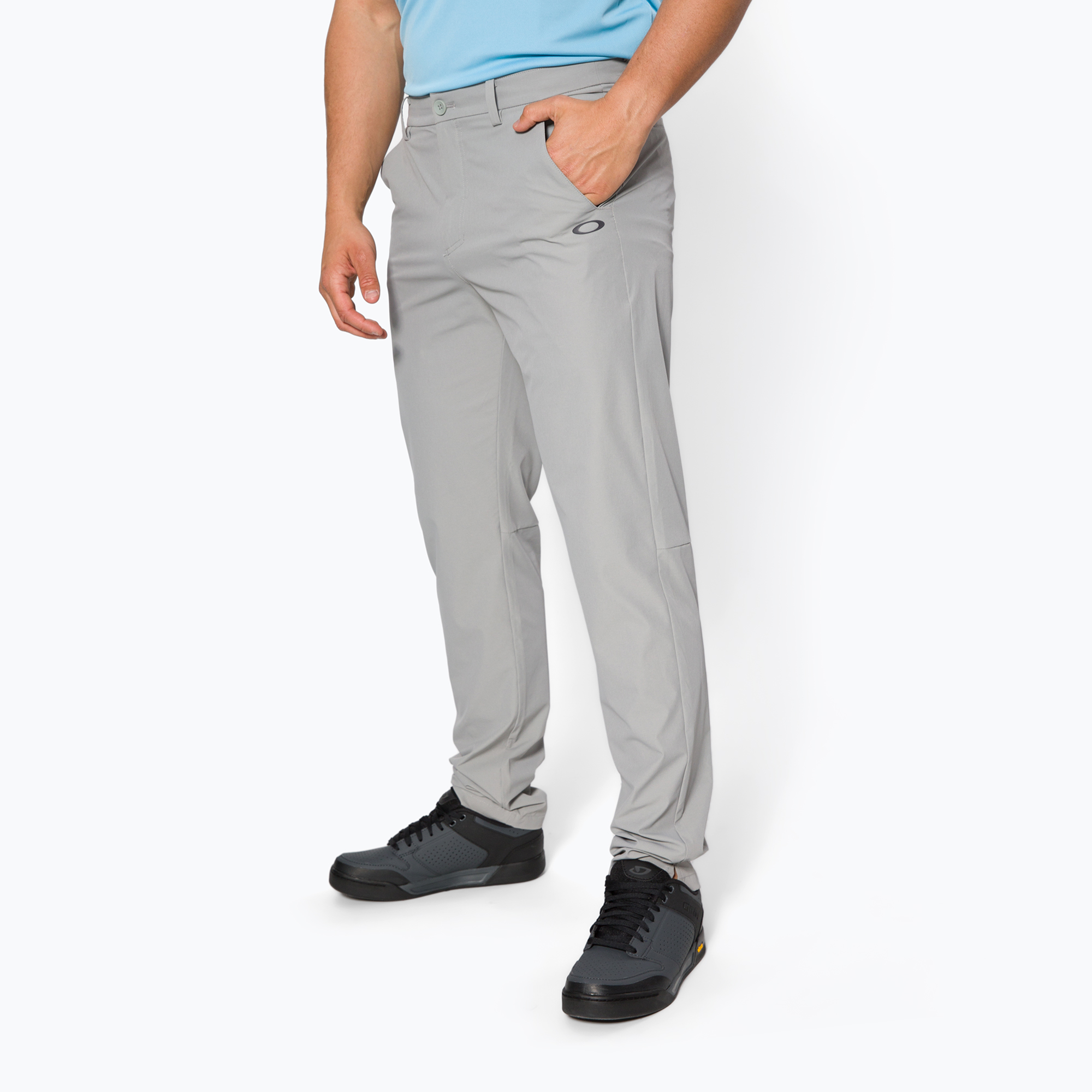Мъжки панталони за голф Oakley Take Pro сив FOA403082
