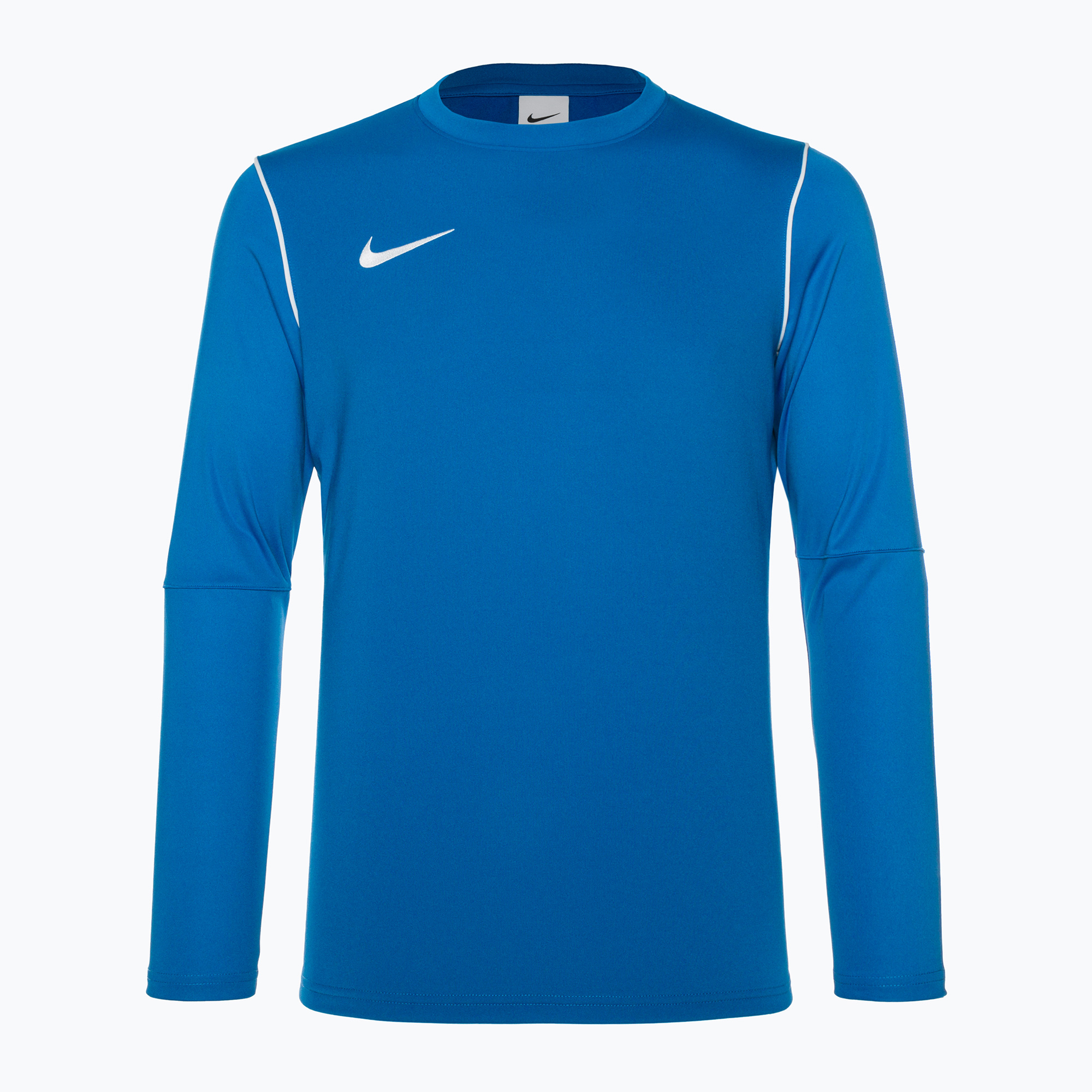 Мъжки Nike Dri-FIT Park 20 Crew кралско синьо/бяло футболен екип с дълъг ръкав