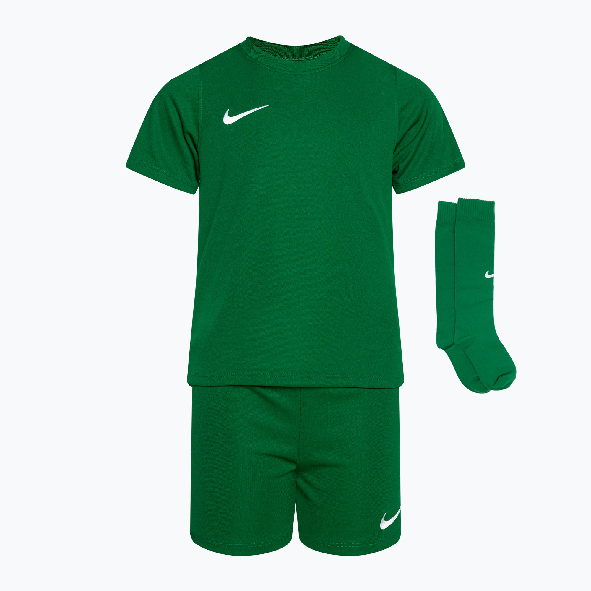Футболен комплект Nike Dri-FIT Park Little Kids борово зелено/борово зелено/бяло